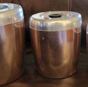 West Bend metal canisters MCM